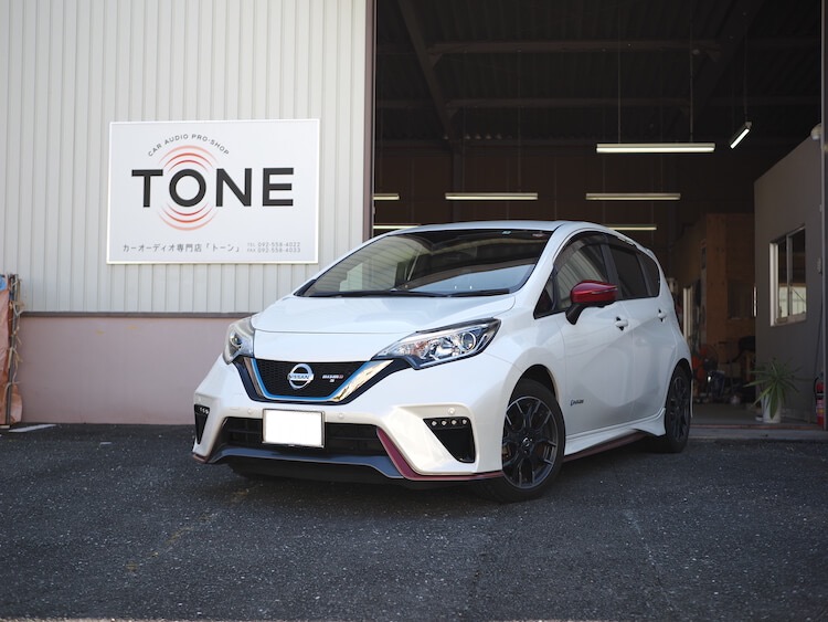 日産 ノート ＤＳＰにデジタル入力追加と静音作業