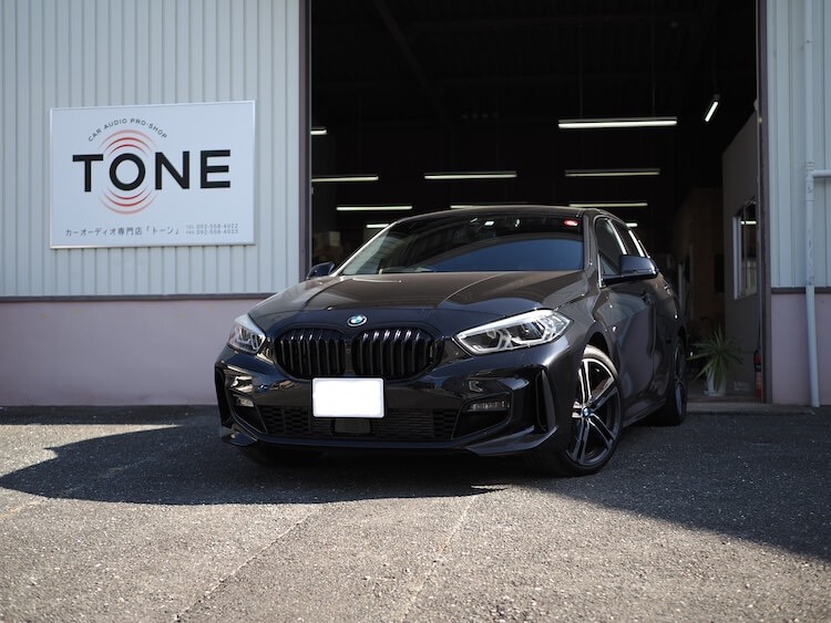 ＢＭＷ １１８ｄ スピーカー交換とアンプ内蔵ＤＳＰ取り付け