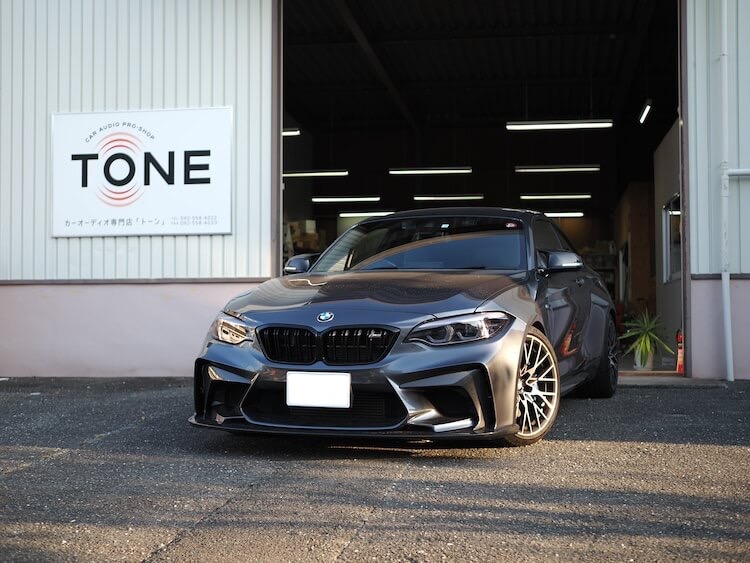 ＢＭＷ Ｍ２ フロントスピーカー交換