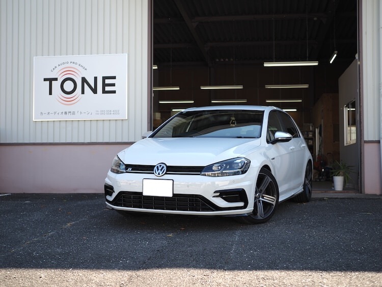 フォルクスワーゲン ゴルフ ドア制振作業