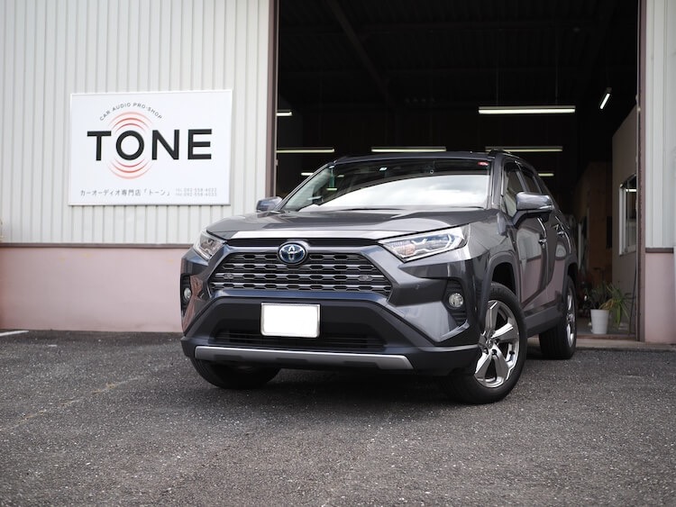 トヨタ ＲＡＶ４ フロントとリアスピーカー交換