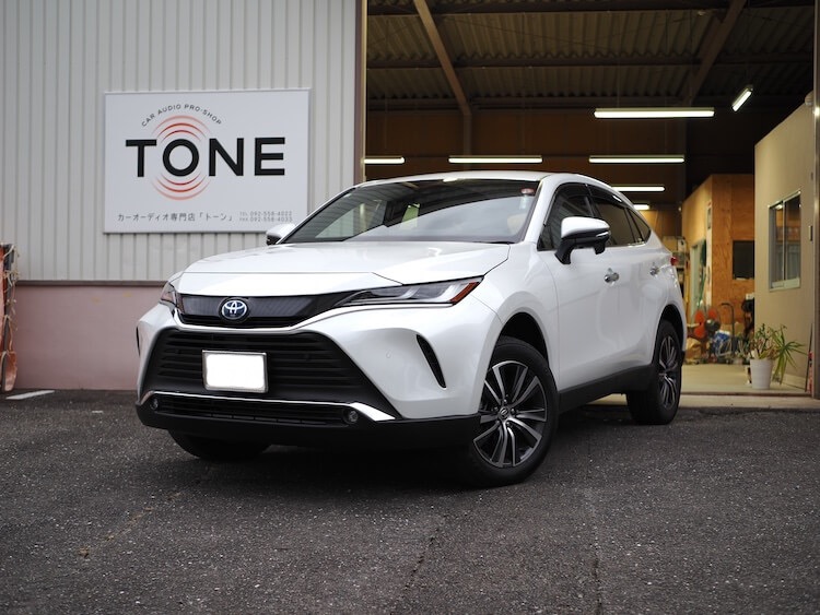 トヨタ ハリアー フロントスピーカー交換