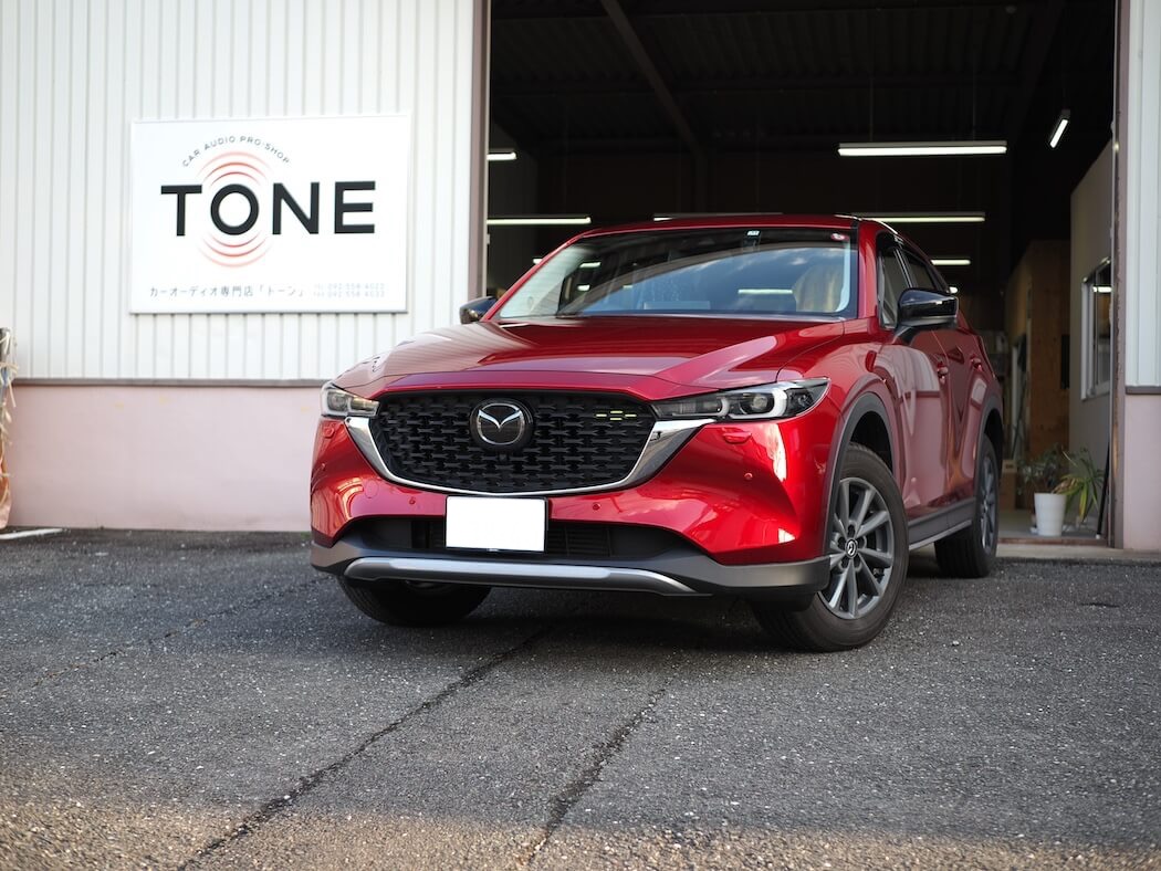 マツダ ＣＸ－５ パワードサブウーファー取り付け