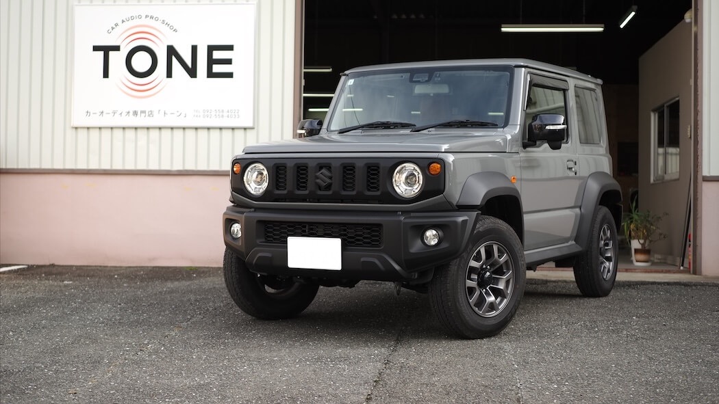 スズキ ジムニーシエラ フロントスピーカー交換