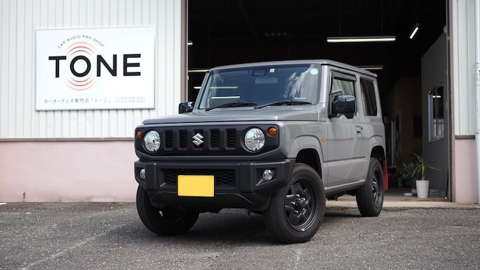 スズキ ジムニー ナビとドライブレコーダー取り付け