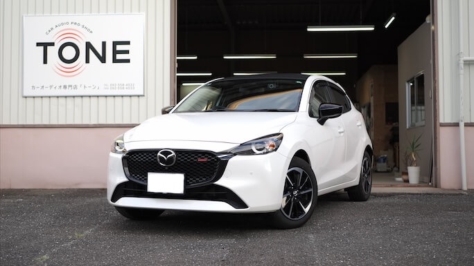 マツダ ＭＡＺＤＡ２ スピーカー交換