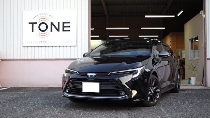 トヨタ カローラツーリング スピーカー交換