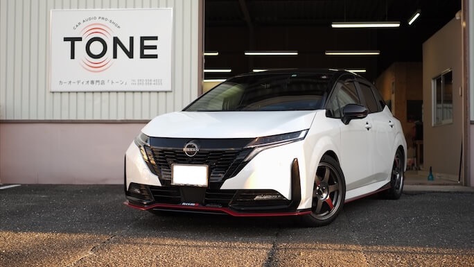 日産 オーラ Bluetoothレシーバー取り付け