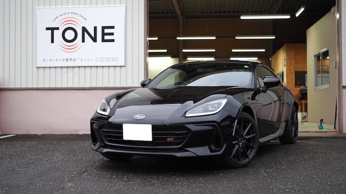 スバル ＢＲＺ ドア制振とスピーカー交換