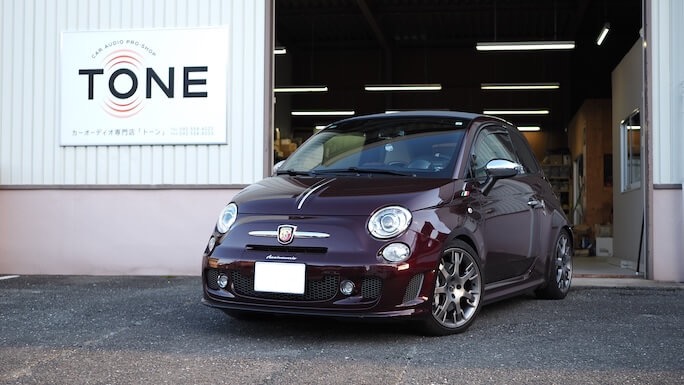 アバルト ６９５ エディツィオーネ マセラティ サブウーファー点検