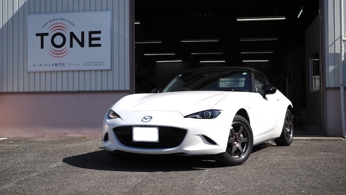 マツダ ロードスター フロントスピーカー交換