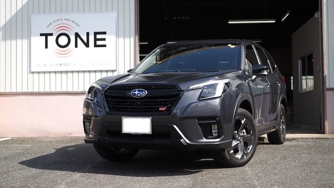 スバル フォレスター フロントスピーカー交換