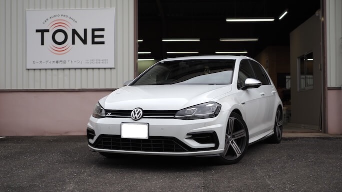 フォルクスワーゲン ゴルフ ツィーター交換