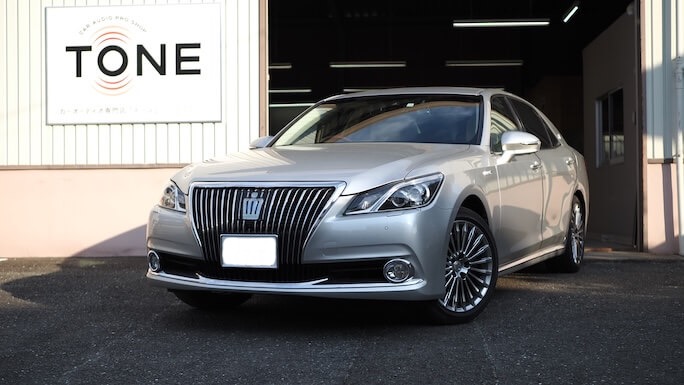 トヨタ マジェスタ フロントスピーカー交換