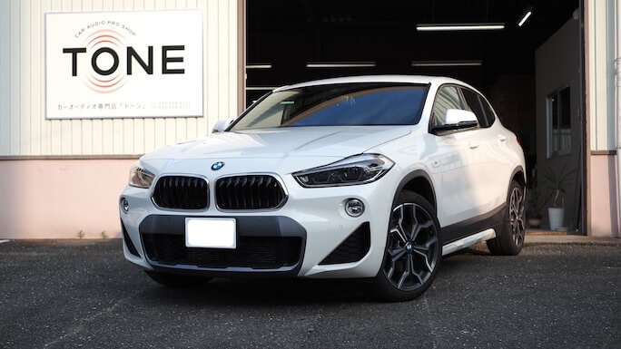 ＢＭＷ Ｘ２ フロントスピーカー交換