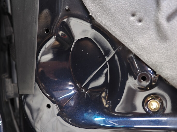 BMW3シリーズのフロントドアスピーカー取付部を作る