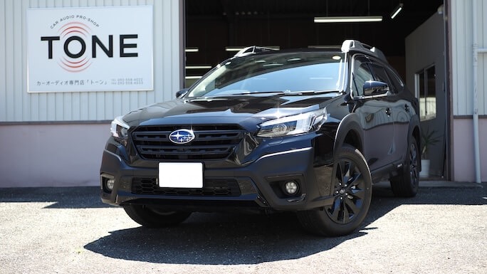 スバル レガシィ アウトバック オーディオ取り付け